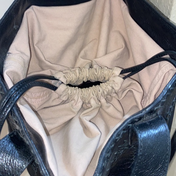 💎RARE💎Genuine Leather JESSICA SIMPSON Duffle Satchel - Picture 5 of 8